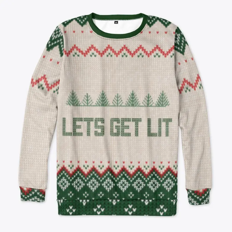 Lit Ugly Christmas Sweater 